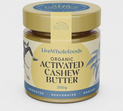 Live Wholefoods Organic Activated Cashew Butter 200g