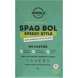 Mingle Natural Seasoning Blend Spag Bol Speedy-Style 30g