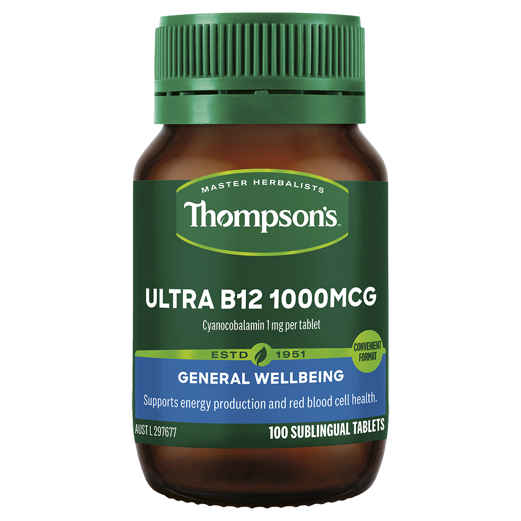 Thompsons Ultra B12 1000mcg 100T